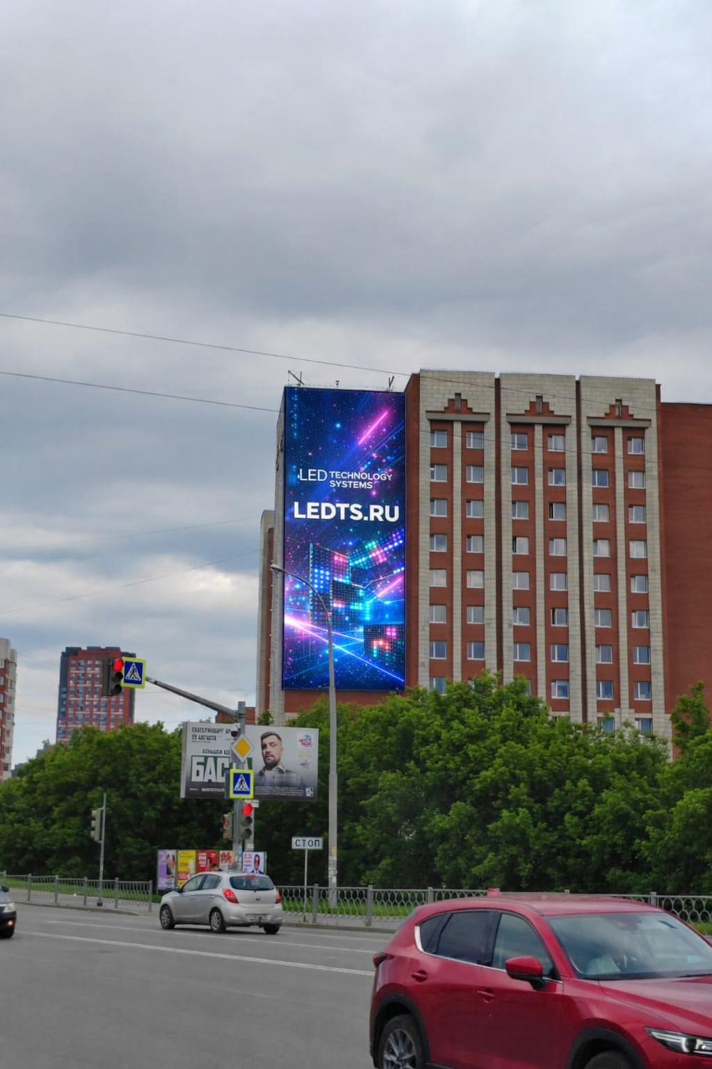медиафасад светодиодный