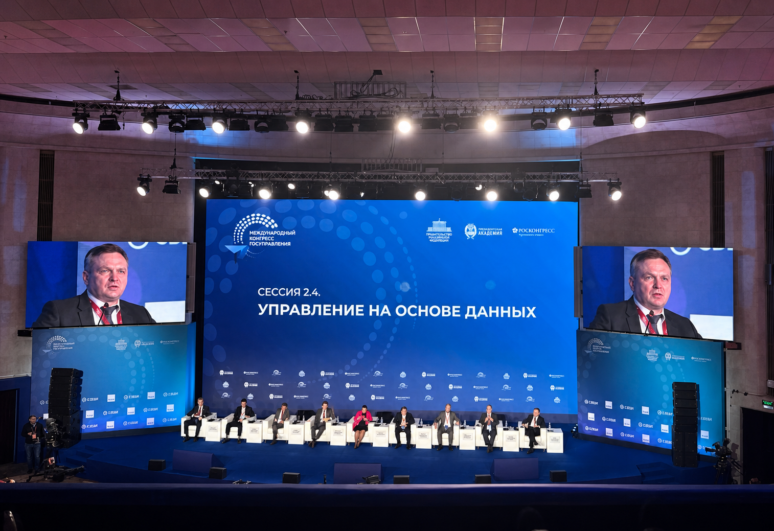 светодиодный экран для выставки