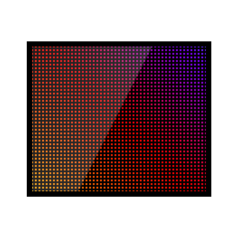 Полноцветная видеовывеска LedTS 96×80 см P5