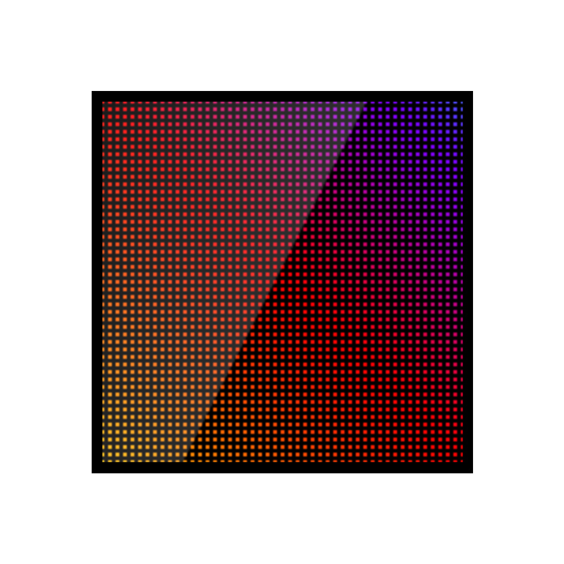 Полноцветная видеовывеска LedTS 96×96 см P5