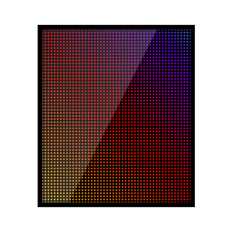 Полноцветная видеовывеска LedTS 96×112 см P5