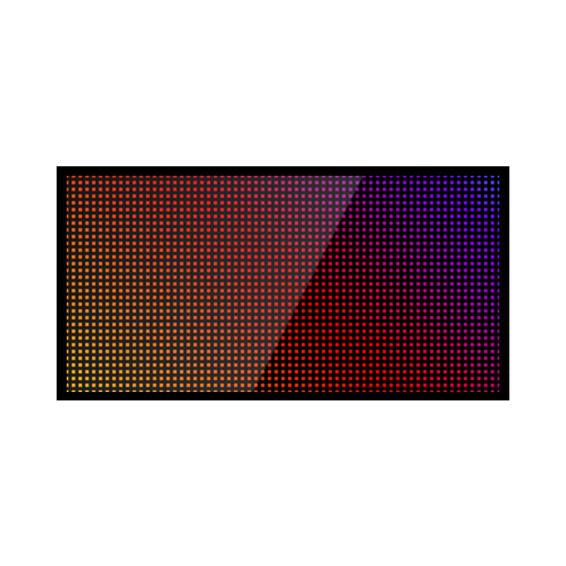 Полноцветная видеовывеска LedTS 128×64 см P5