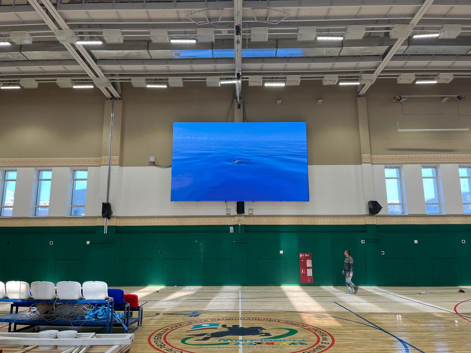 Светодиодный экран для спортивного комплекса “Модун”