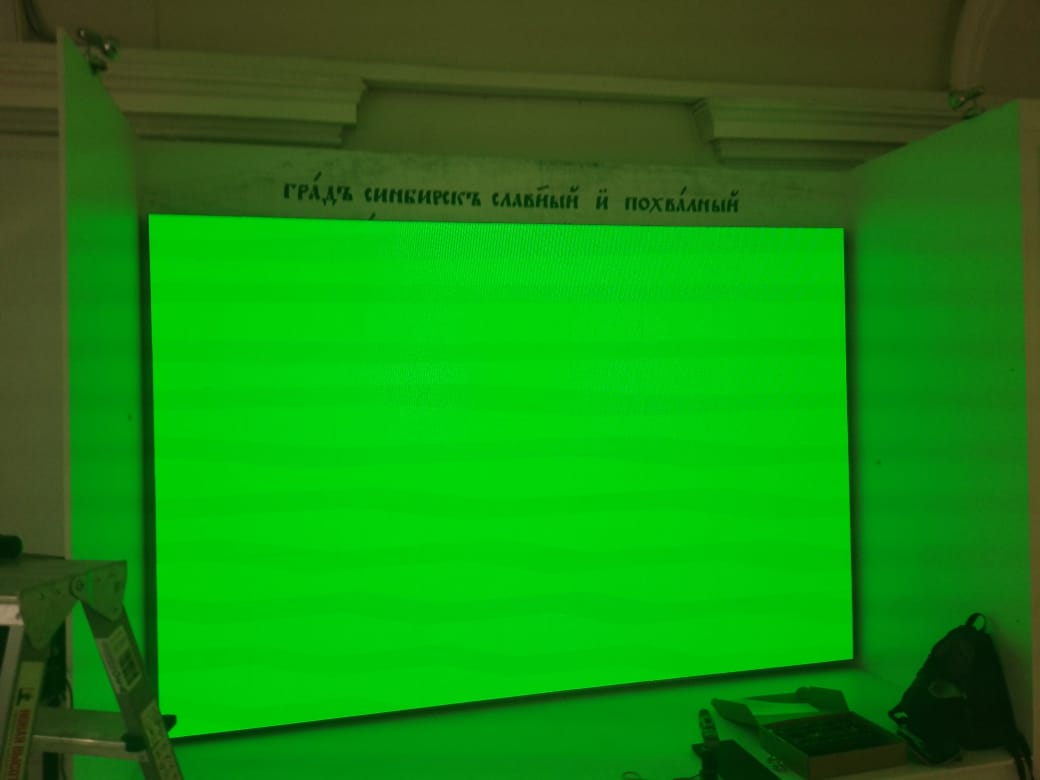 Интерьерный экран для ульяновского областного краеведческого музея имени И.А. Гончарова